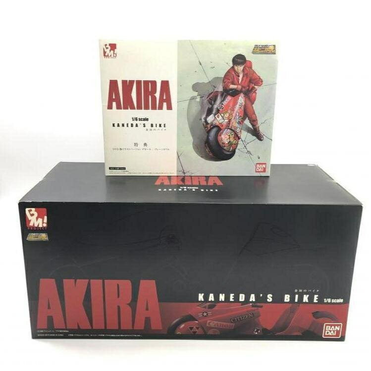 【中古】【特典付】バンダイ ポピニカ魂 1/6 金田のバイク AKIRA【箱傷み】 10