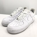 【中古】NIKE × Supreme AIR FORCE 1 LOW White サイズ27.5cm ホワイト CU9225-100 ナイキ × シュプリーム[17]