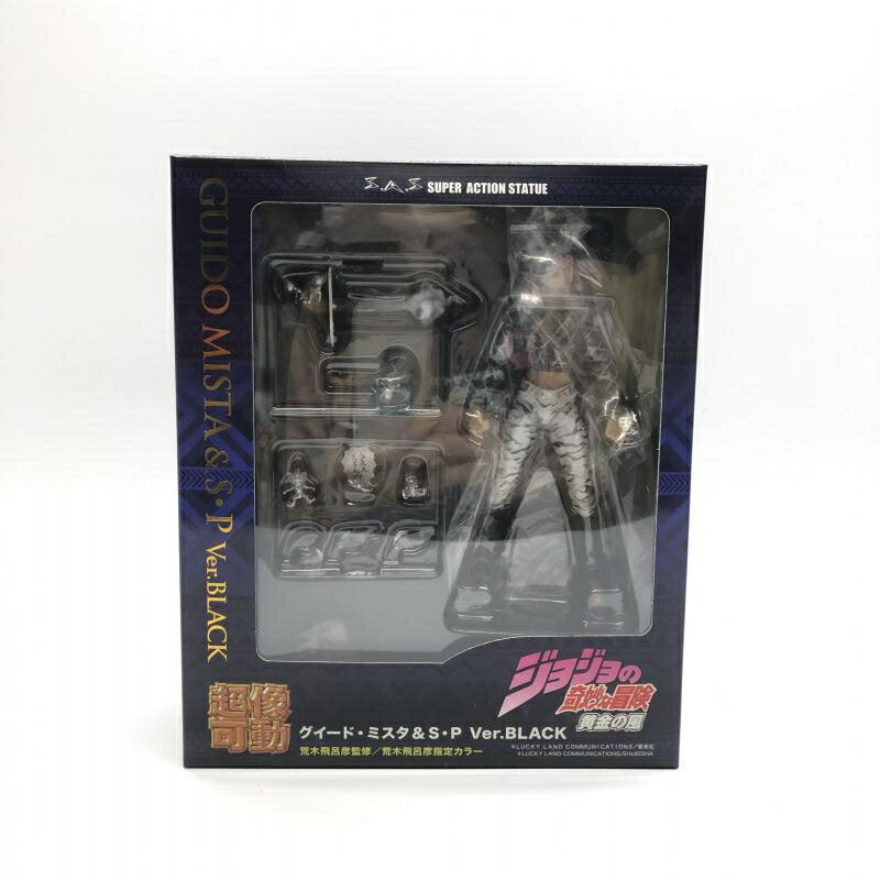 【中古】開封品 超像可動 グイード ミスタ＆S P Ver.BLACK 「ジョジョの奇妙な冒険 第5部 黄金の風」 18