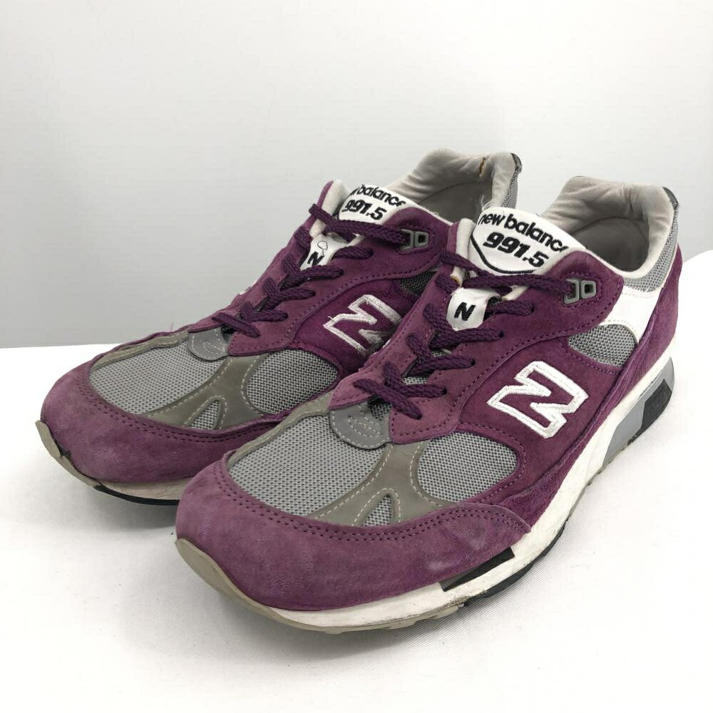 【中古】New Balance M9915CC サイズUS10.5 パープル ▲劣化有 ニューバランス 17