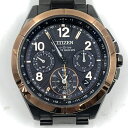 【中古】CITIZEN ATTESA F900-T024122 100周年記念限定モデル ソーラー ※傷擦れ有 シチズン アテッサ 24