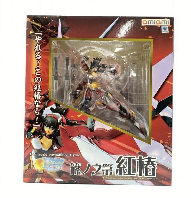 【中古】【未開封】あみあみ 篠ノ之箒 紅椿 「IS＜インフィニット ストラトス＞」 1/8 フィギュア 95