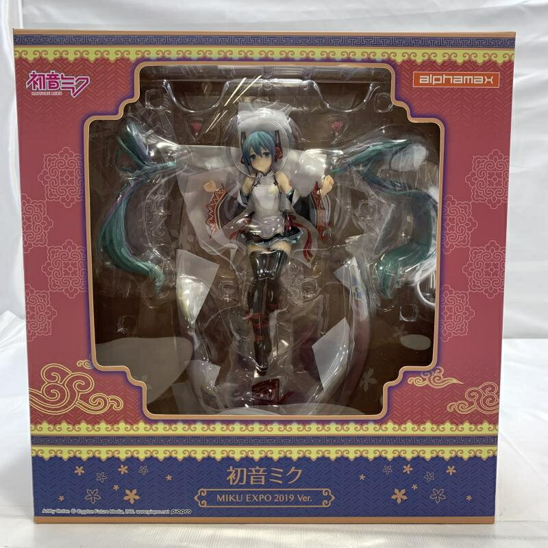 【中古】開封/箱破れ)alphamax 初音ミク MIKU EXPO 2019 Ver. 1/8スケールフィギュ...