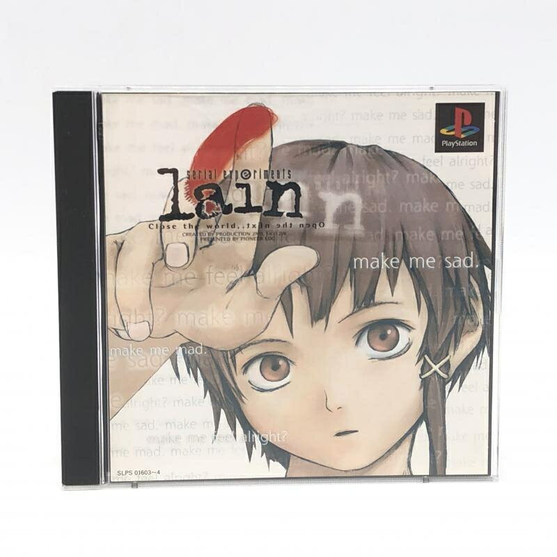 【中古】パイオニアLDC serial experiments lain プレイステーションソフト PS[10]