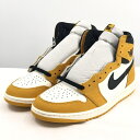 【中古】NIKE AIR JORDAN 1 RETRO HIGH OG Yellow Ochre サイズ28cm DZ5485-701 ナイキ[17]