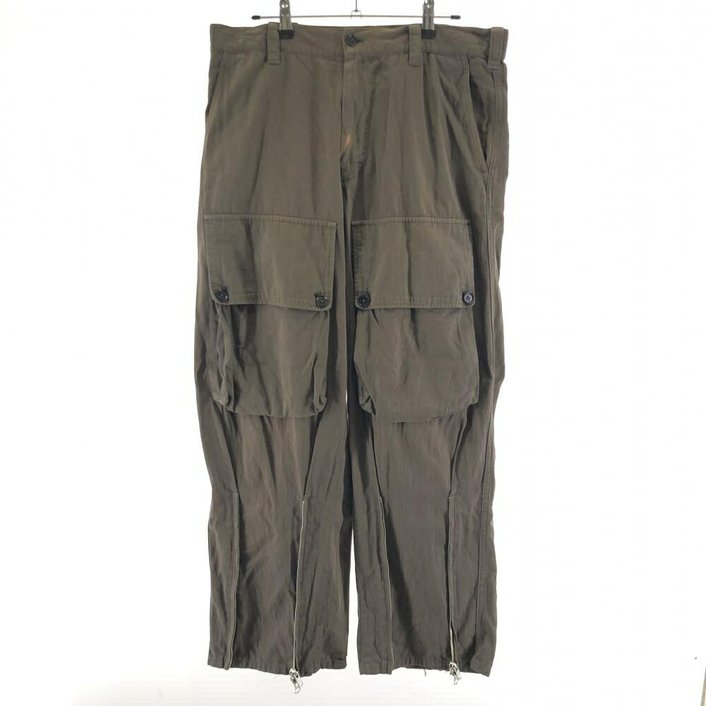 yÁzYohji Yamamoto Pour Homme 08ss sc FRONT ZIP CARGO PANTS TCYF3[17]