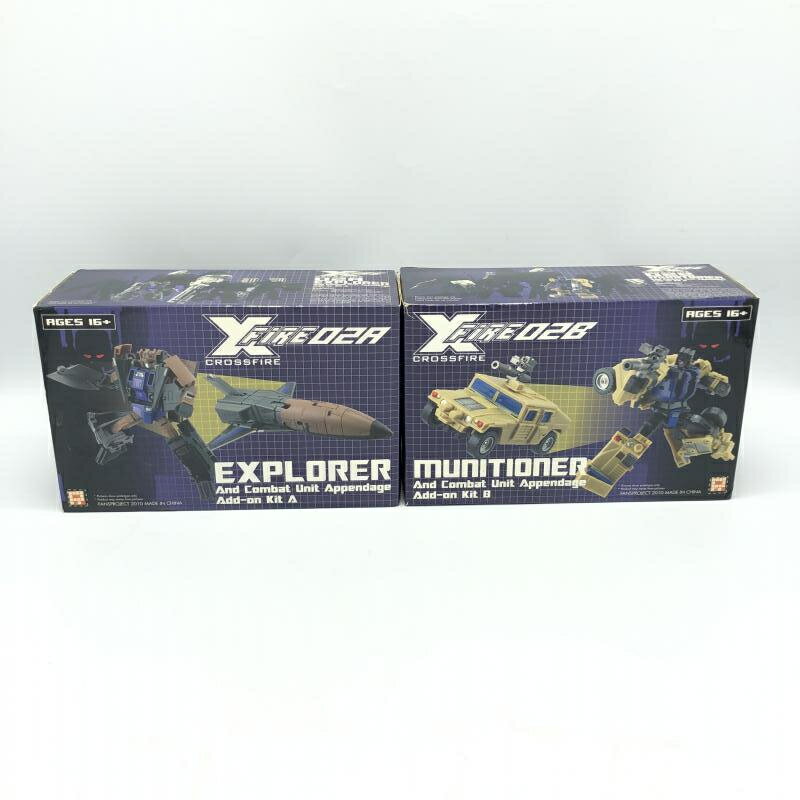 【中古】箱傷み タバコ臭/非正規品/2種セット)FansProject XFIRE CROSSFIRE 02A EXPLORER 02B MUNITIONER 6