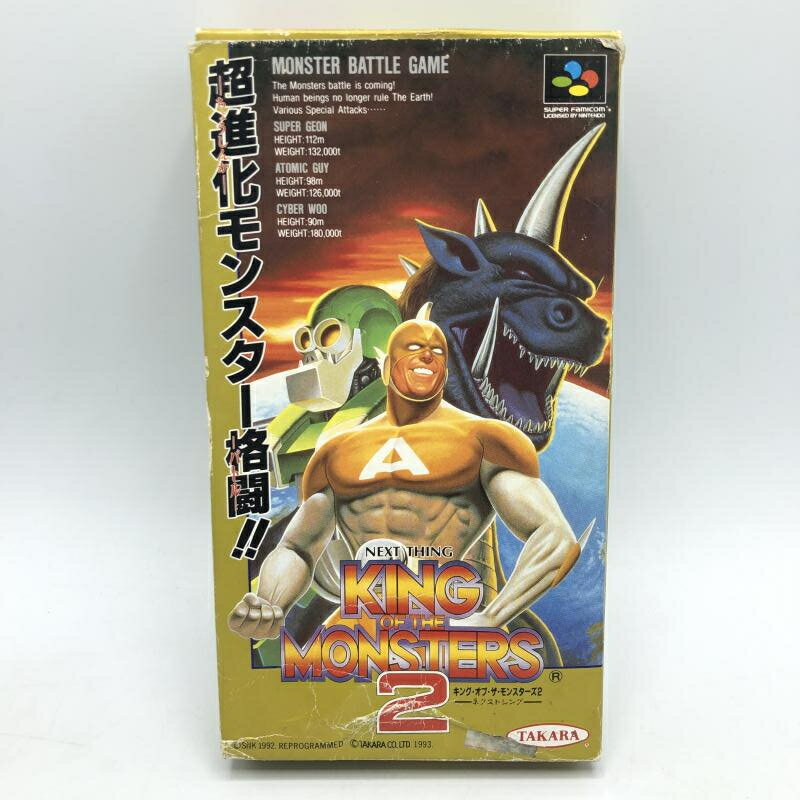 【中古】SFC）キング・オブ・ザ・モンスターズ2[92]