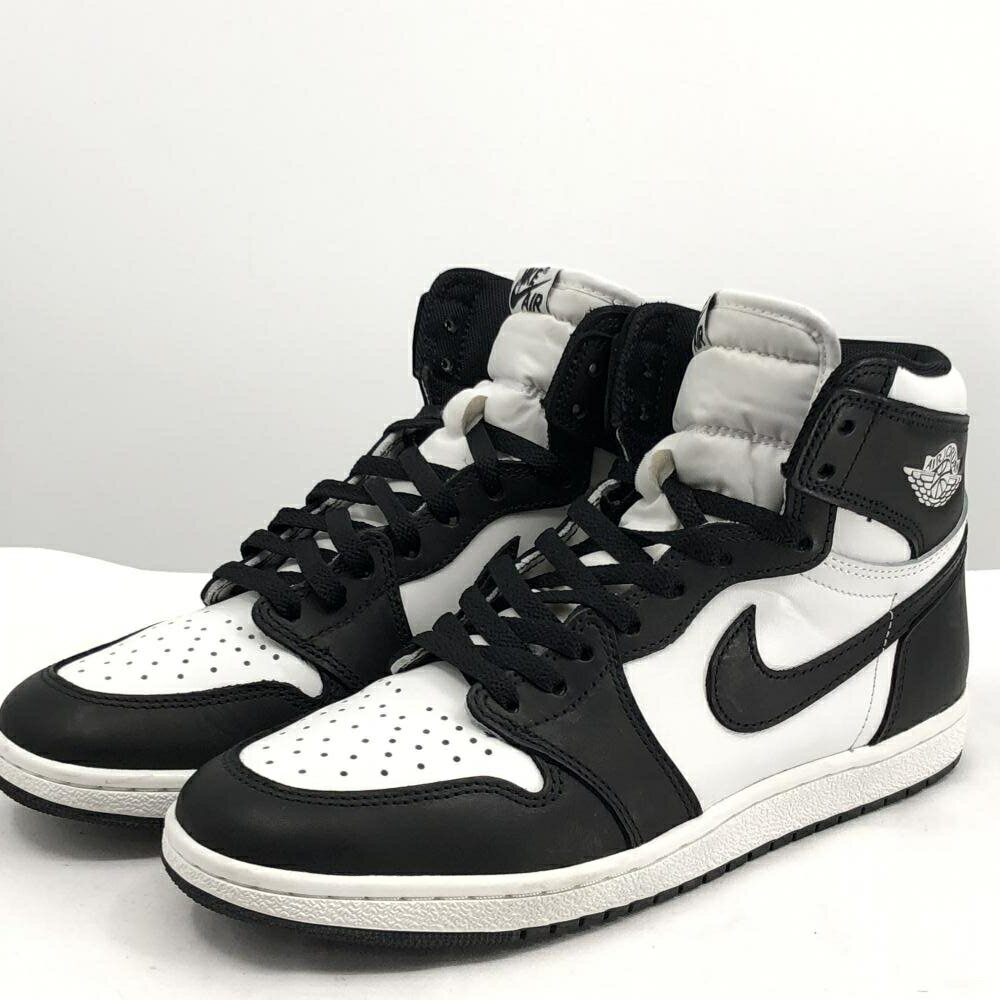 【中古】Nike Air Jordan 1 High '85 Black/White　27.5cm ナイキ エアジョーダン1 ハイ '85 ブラック/ホワイト[17]