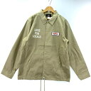 【中古】SAPEur LOCALS JKT コーチジャケット XL サプール ベージュ A0022-317 LOVE FOR LOCAS[19]