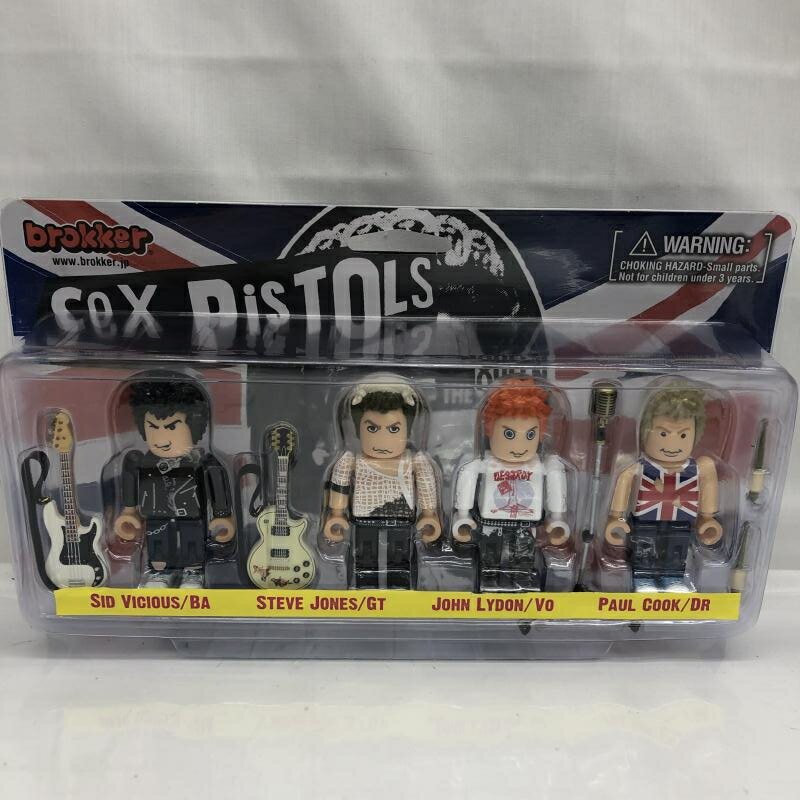 【中古】未開封)brokker/Sex Pistols - ブロッカー セックス・ピストルズ フィギュア - Action Figure Toys for Musician[22]