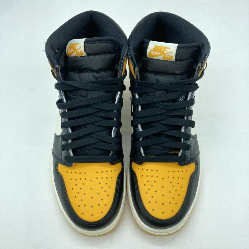 【中古】NIKE AIR JORDAN1 Taxi 555088-711　27cmナイキ[19] 2