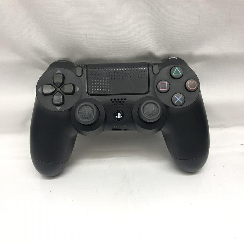 【中古】本体のみジャンク品)PS4コントローラー黒 CUH-ZCT2J 動作不良 22