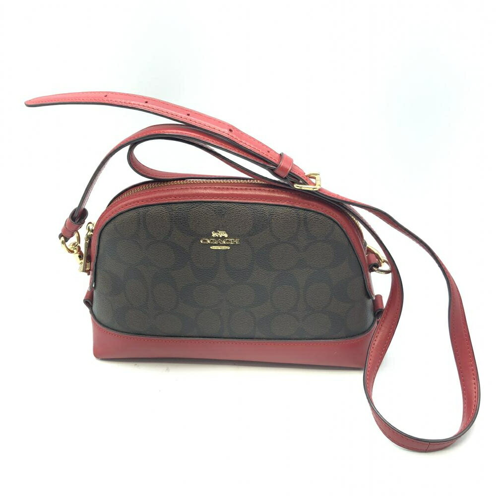 【中古】COACH ショルダ