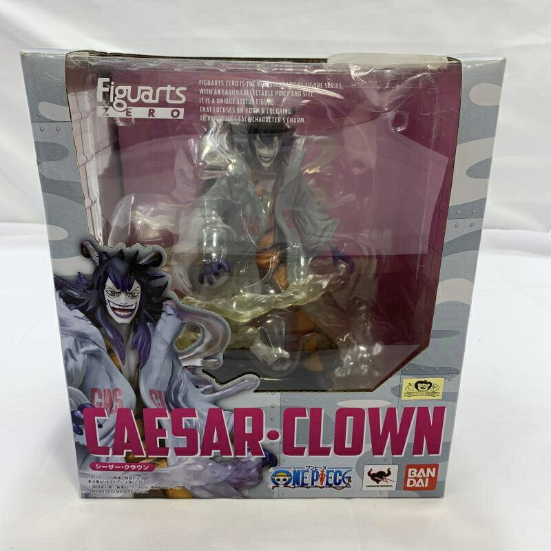 【中古】開封/箱傷み)BANDAI Figuarts ZERO シーザー クラウン フィギュア ワンピース 19