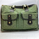 【中古】LOUIS VUITTON M42342 サックマリーケイト48H 2WAYショルダーバッグ モノグラムミニ グリーン ルイヴィトン 19