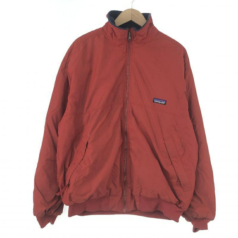 【中古】Patagonia シェルドシンチラ ジャケット M レッド パタゴニア 10