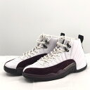 yÁzA Ma Mani?re ~ Nike WMNS Air Jordan 12 White and Burgundy Crush@DV6989-100@27cm A}}jG[ ~ iCL EBY GAW[_12 zCg Ah o[KfB[NbV[17]