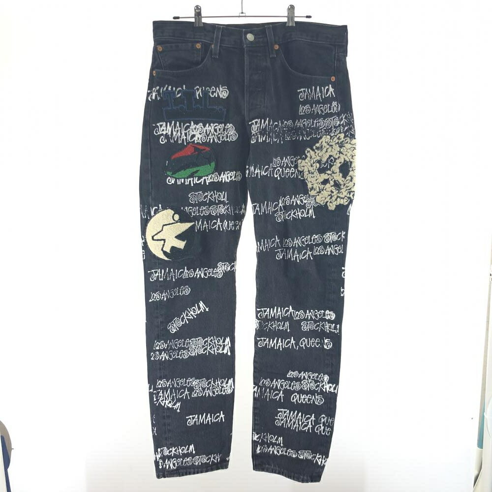 šdenim tearsLEVI'SSTUSSY ֥åǥ˥ѥ W32 L32 ǥ˥ƥߥ꡼Хߥƥ塼[17]