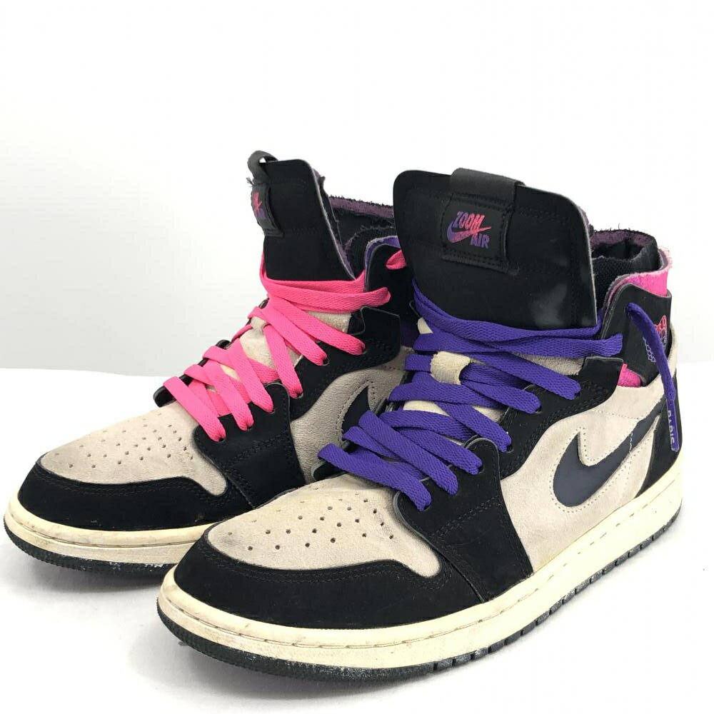 【中古】PSG Nike Air Jordan 1 High Zoom Air Comfort Paris Saint Germain 26cm パリサンジェルマン ナイキ エアジョーダン1 ハイ ズーム エア コンフォート パリ セイント ジャーマン[17]