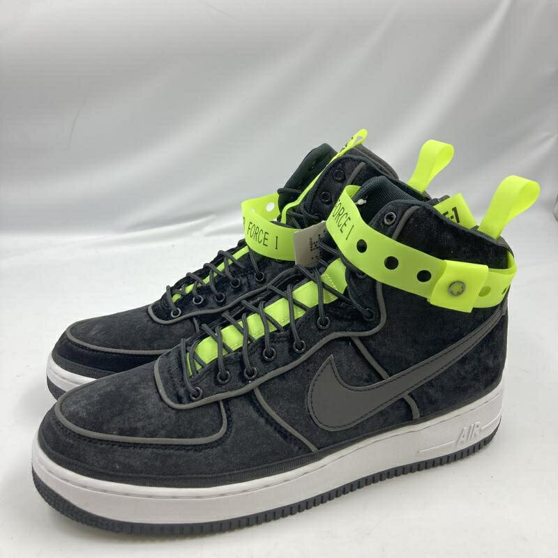 【中古】NIKE AIR FORCE 1 HIGH Magic Stick Vip Black サイズ28.5cm 573967-003ナイキ 19