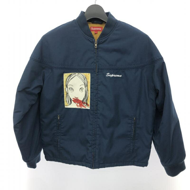 yÁzSUPREME 19AW Rita Ackermann Mug Shot Crew Jacket@S@Vv[[66]