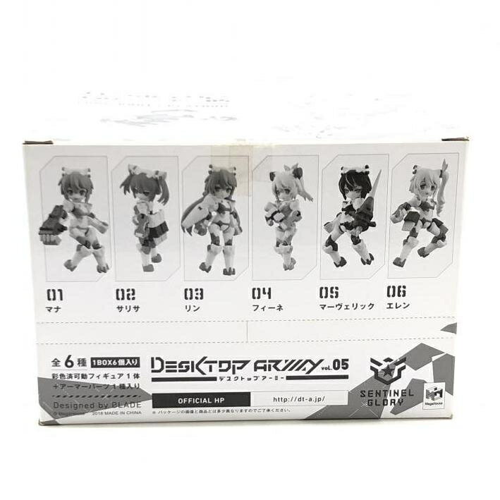 【中古】開封)デスクトップアーミー 長靴小隊 6種セット(マナのみ開封・他内袋未開封)[24]