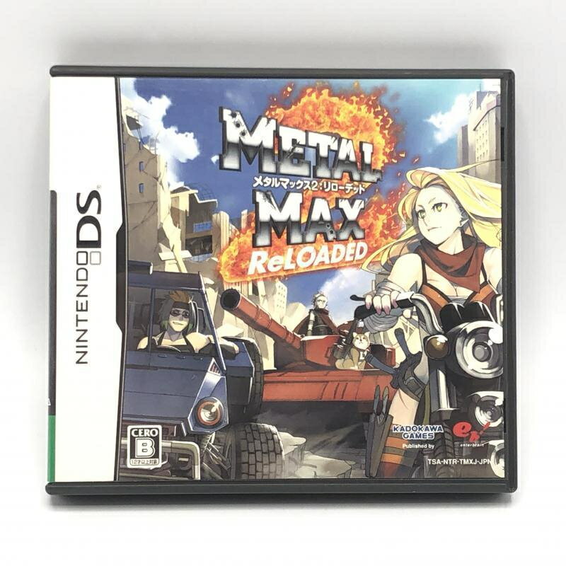 【中古】角川ゲームス メタルマックス2：リローテッド ニンテンドーDSソフト METAL MAX2 ReLOADED 通常版[10]