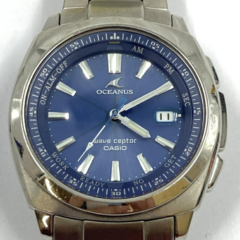 【中古】CASIO OCEANUS 電波ソーラー OCW