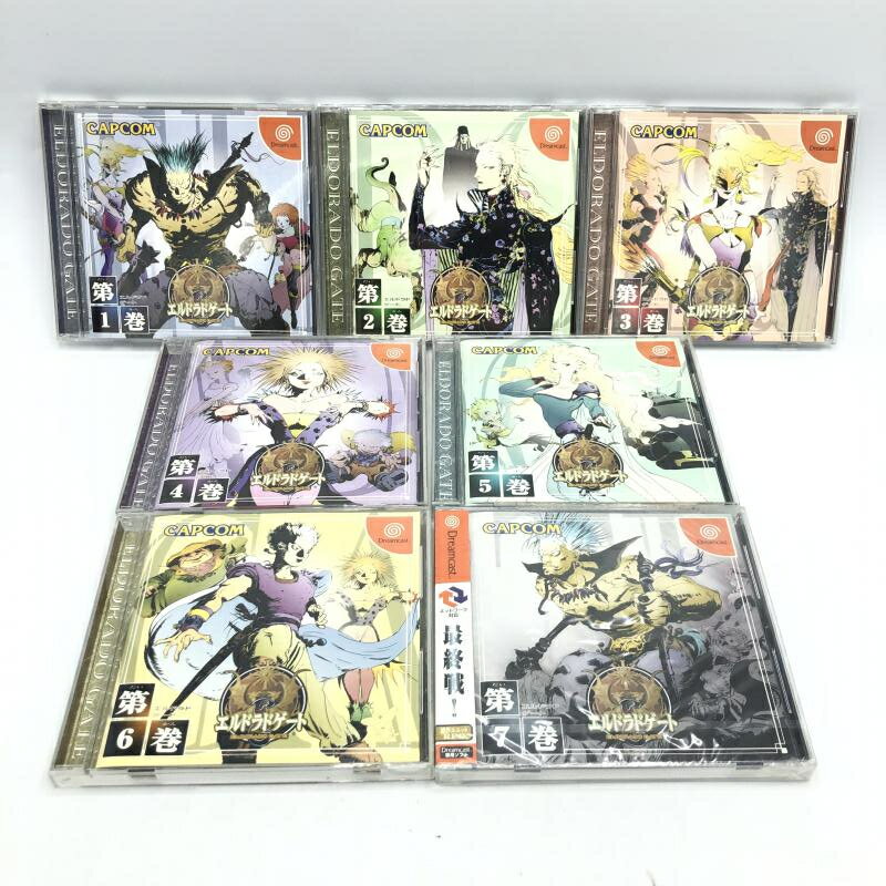 【中古】ドリームキャスト エルドラゲート 7巻セット[92]