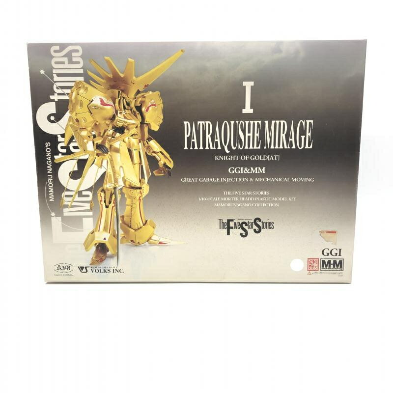 【中古】キャラプ）開封品 1/100 ナイト オブ ゴールド AT パトラクシェ ミラージュ 「ファイブスター物語」 グレートガレージインジェクション＆メカニカルムービング 18