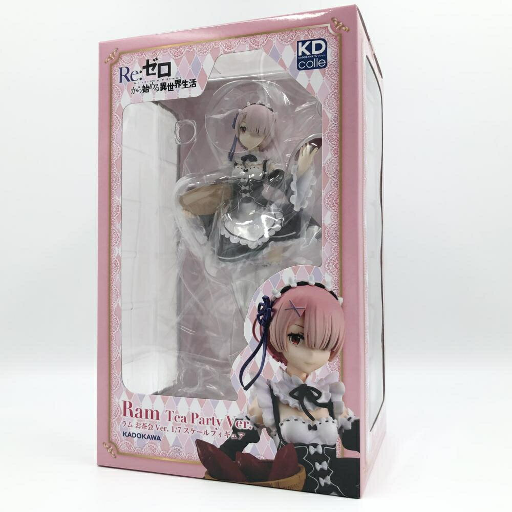 【中古】開封 KADOKAWA Re:ゼロから始める異世界生活 リゼロ KDcolle 1/7 ラム お茶会Ver. 17