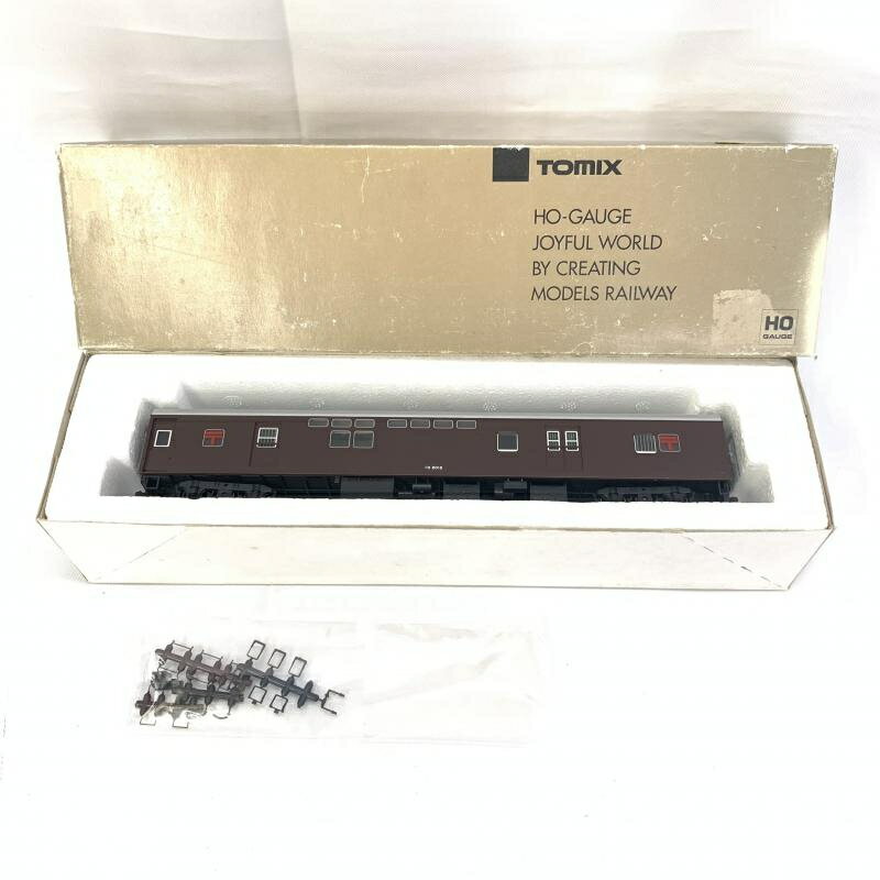 【中古】004 TOMIX HO-527 オユ10 非冷房 茶 箱違い[19]