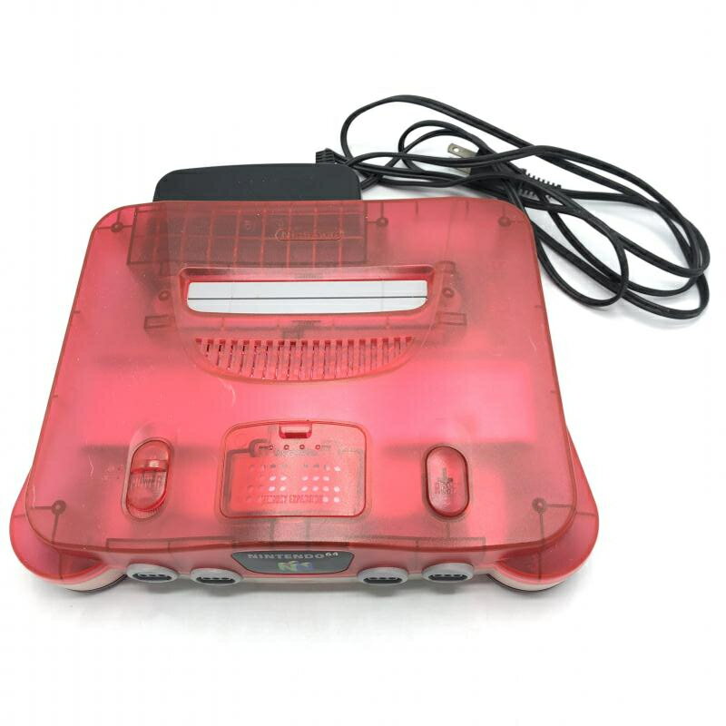 楽天市場】nintendo64 コントローラー クリアレッドの通販 楽天市場】nintendo64 コントローラー クリアレッドの通販