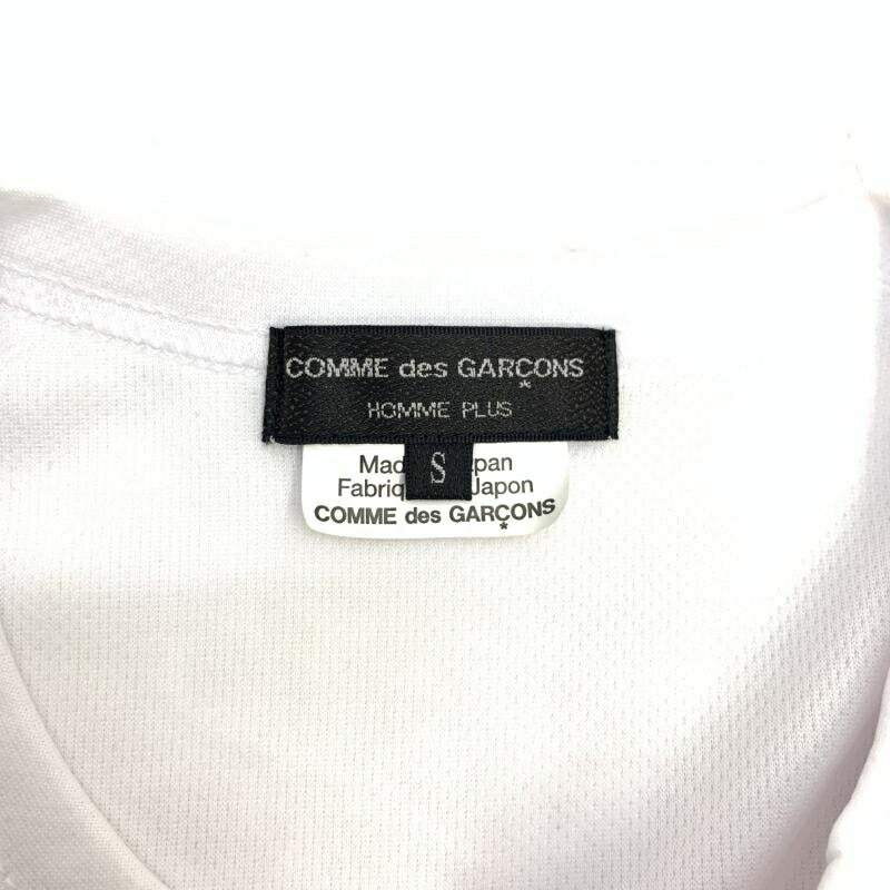 【中古】COMME des GARCONS HOMME PLUS 波柄Tシャツ　コムデギャルソン[92]
