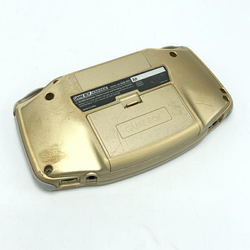 【中古】本体）【動作確認済】任天堂/ゲームボーイアドバンス ゴールド/AGB-001[6]
