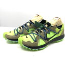 【中古】NIKE × Off-White WMNS TERRA KIGER 5 Electric Green サイズ29cm CD8179-300 ナイキ[17...