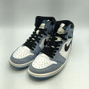 【中古】NIKE AIR JORDAN 1 High OG University Blue 27.5cm 555088-134 ナイキ エアジョーダン ハイ ユ...