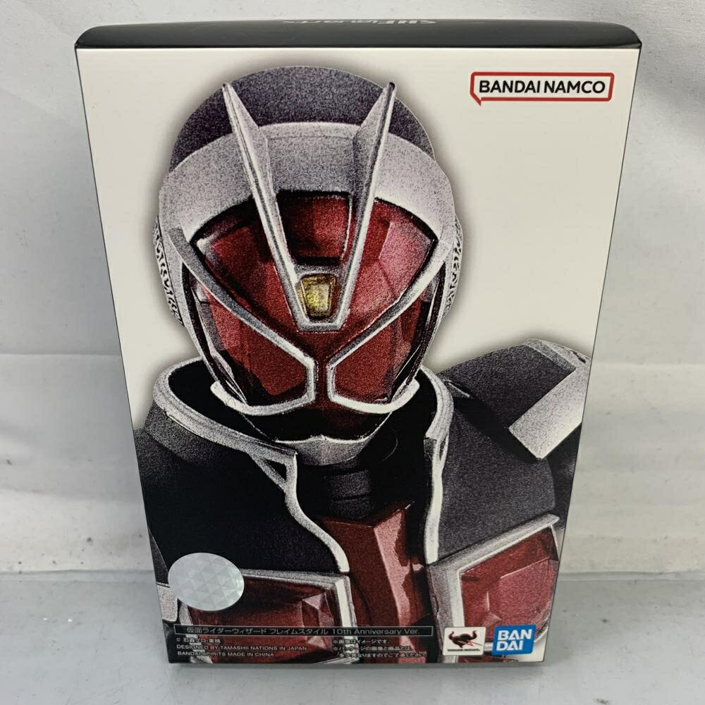 【中古】開封)S.H.F(真骨彫製法) 仮面ライダーウィザード フレイムスタイル 10th Anniversary Ver.[91]