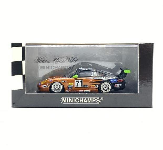 ミニチャンプス 1/43 ポルシェ 911 GT3 カップ 2005 デイトナ SAVVION ミニカー 