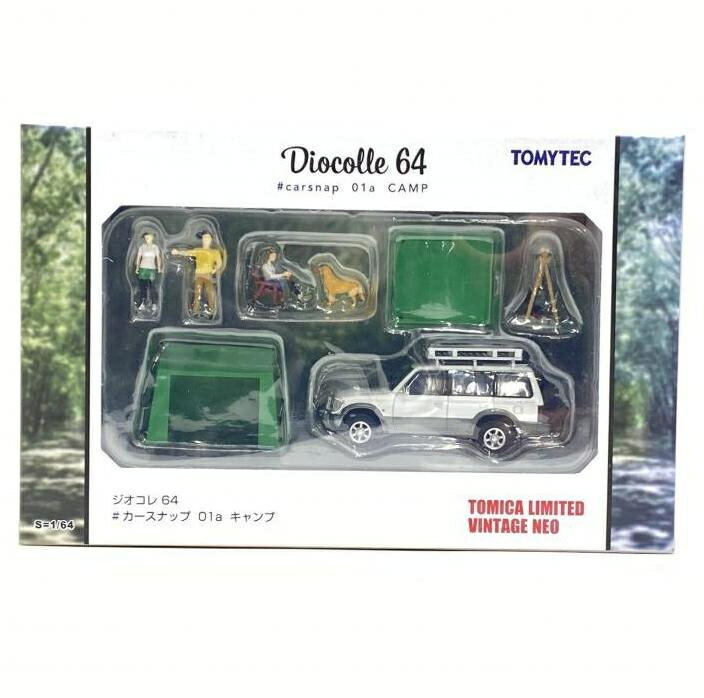 【中古】【開封】トミーテック 1/64 キャンプ 「ジオコレ カースナップ 01a」 ミニカー [311744][95]