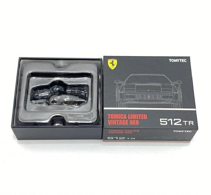 Rakuten - 【中古】【開封】トミーテック 1/64 LV-NEO フェラーリ512TR(ブラック) トミカリミテッドヴィンテージNEO ミニカー [306221][95]
