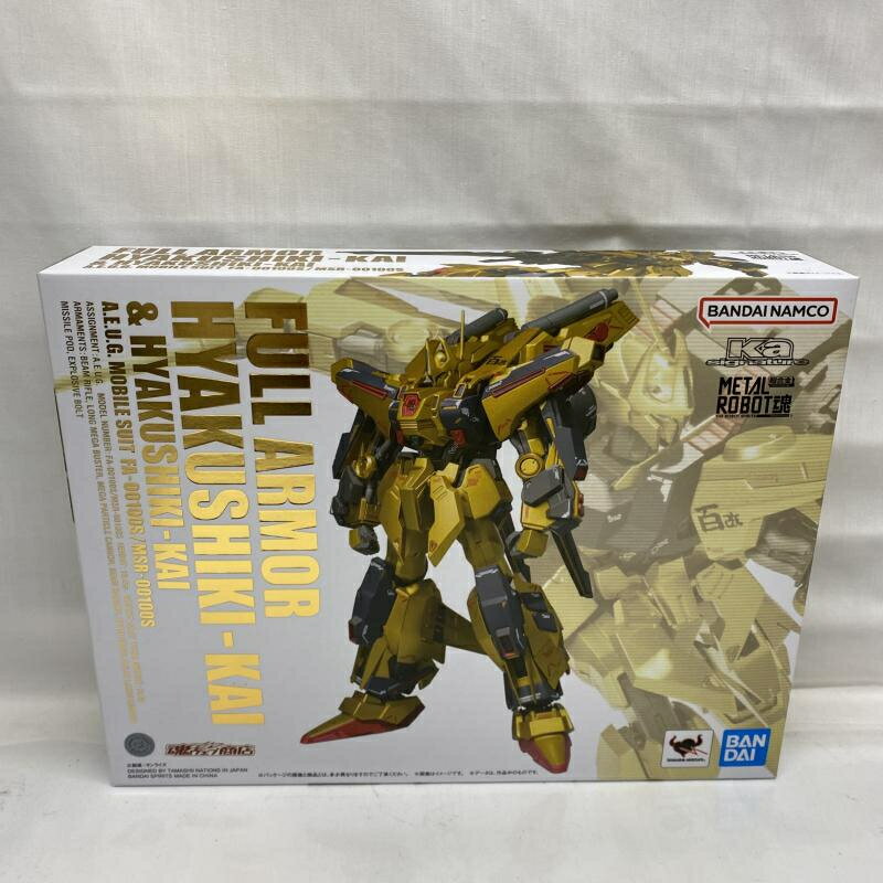 【中古】開封）METAL ROBOT魂 (Ka)フルアーマー百式改＆百式改[22]