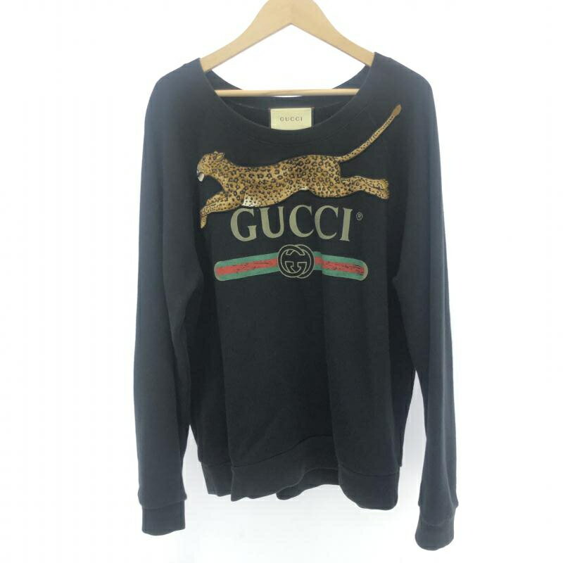 GUCCI グレー レオパード トレーナー 楽天市場】Gucci グッチ(柄ヒョウ・レオパード)(トップス