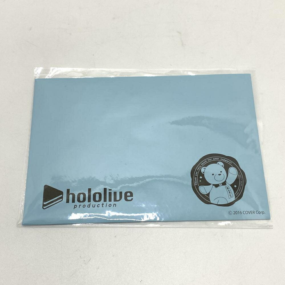 【中古】【未開封】沙花叉クロヱ 直筆サイン入りパセリ描き下ろしスタッフパス風カード 活動2周年記念..