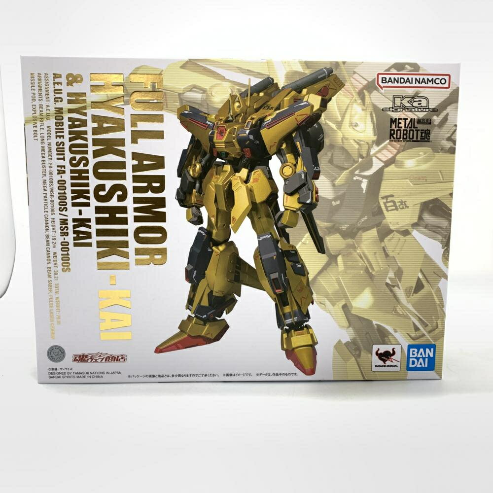 【中古】METAL ROBOT魂 (Ka signature) ＜SIDE MS＞ フルアーマー百式改＆百式改[10]