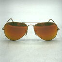 【中古】Ray Ban RB3025 AVIATOR LARGE ME...(4)