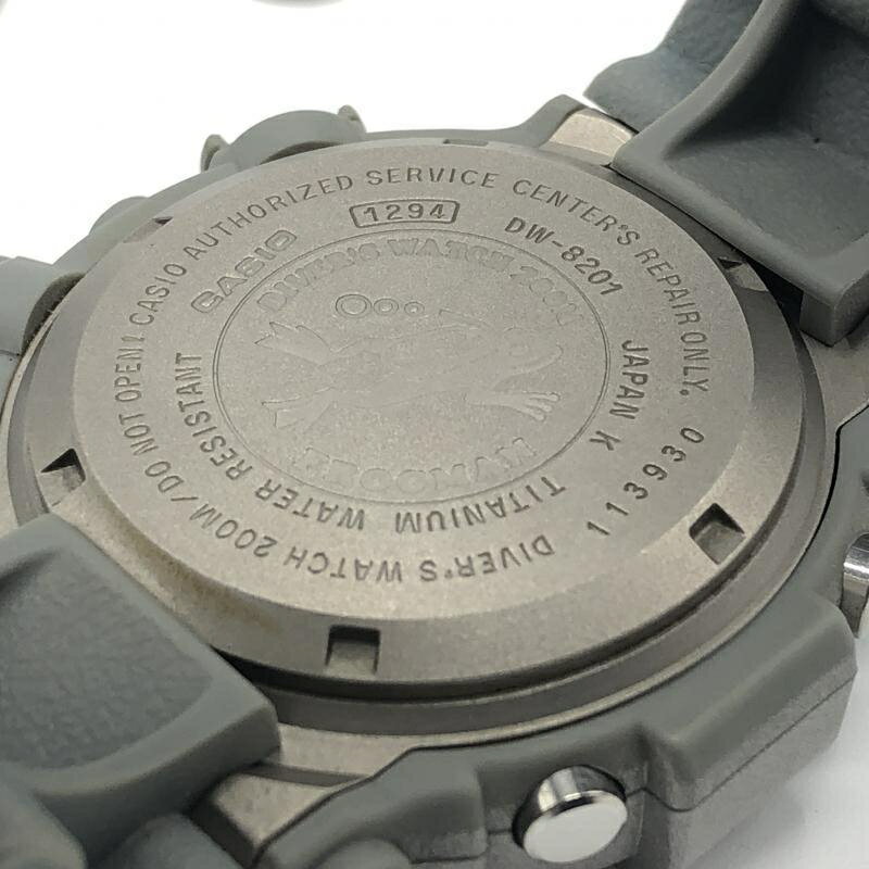 【中古】CASIO G-SHOCK FROGMAN DW-8201 腕時計 グレー カシオ ジーショック フロッグマン[10]