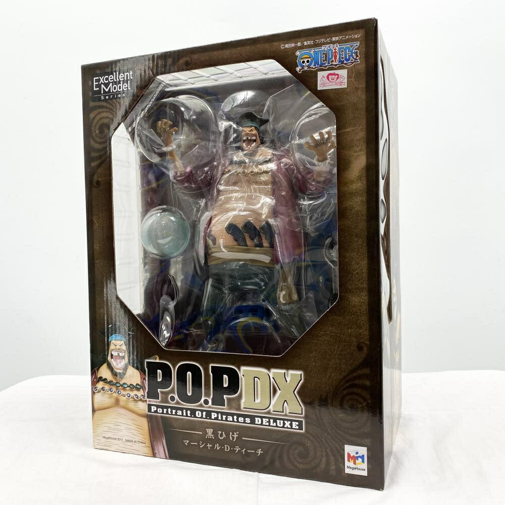 【中古】未開封 メガハウス ONE PIECE ワンピース P.O.P NEO-DX 黒ひげ マーシャル・D・ティーチ[17]
