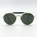 【中古】Ray-Ban ボシュロム社製 ラウンドメタル ブローバー52...(4)